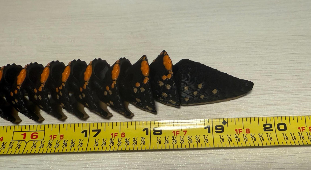 Articulated Paradise Flying Snake — 3D-printed product by Truly Innovative Concepts