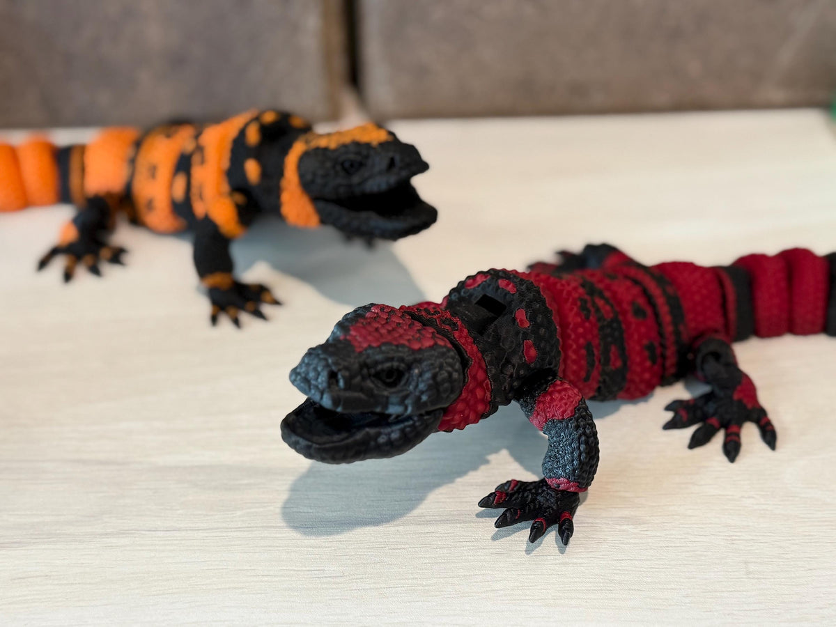 Articulated Banded Gila Monster — 3D-printed product by Truly Innovative Concepts