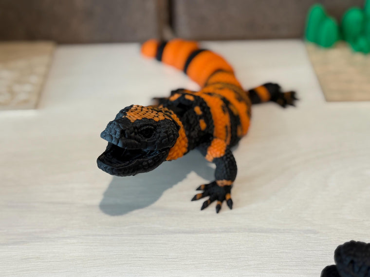 Articulated Banded Gila Monster