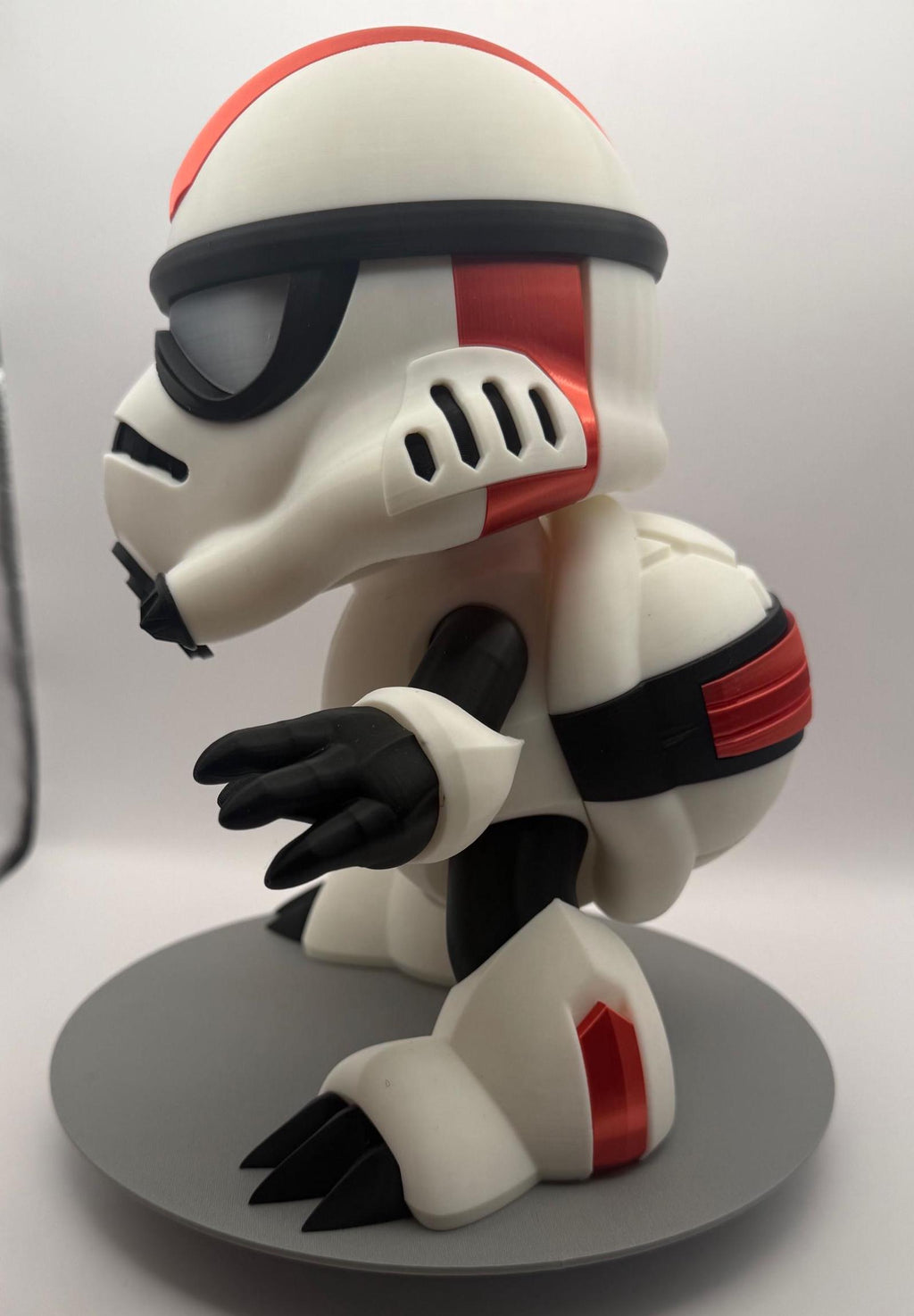 Galactic Koopa Trooper Toy: Star Wars Nintendo Mashup, 3D Printed