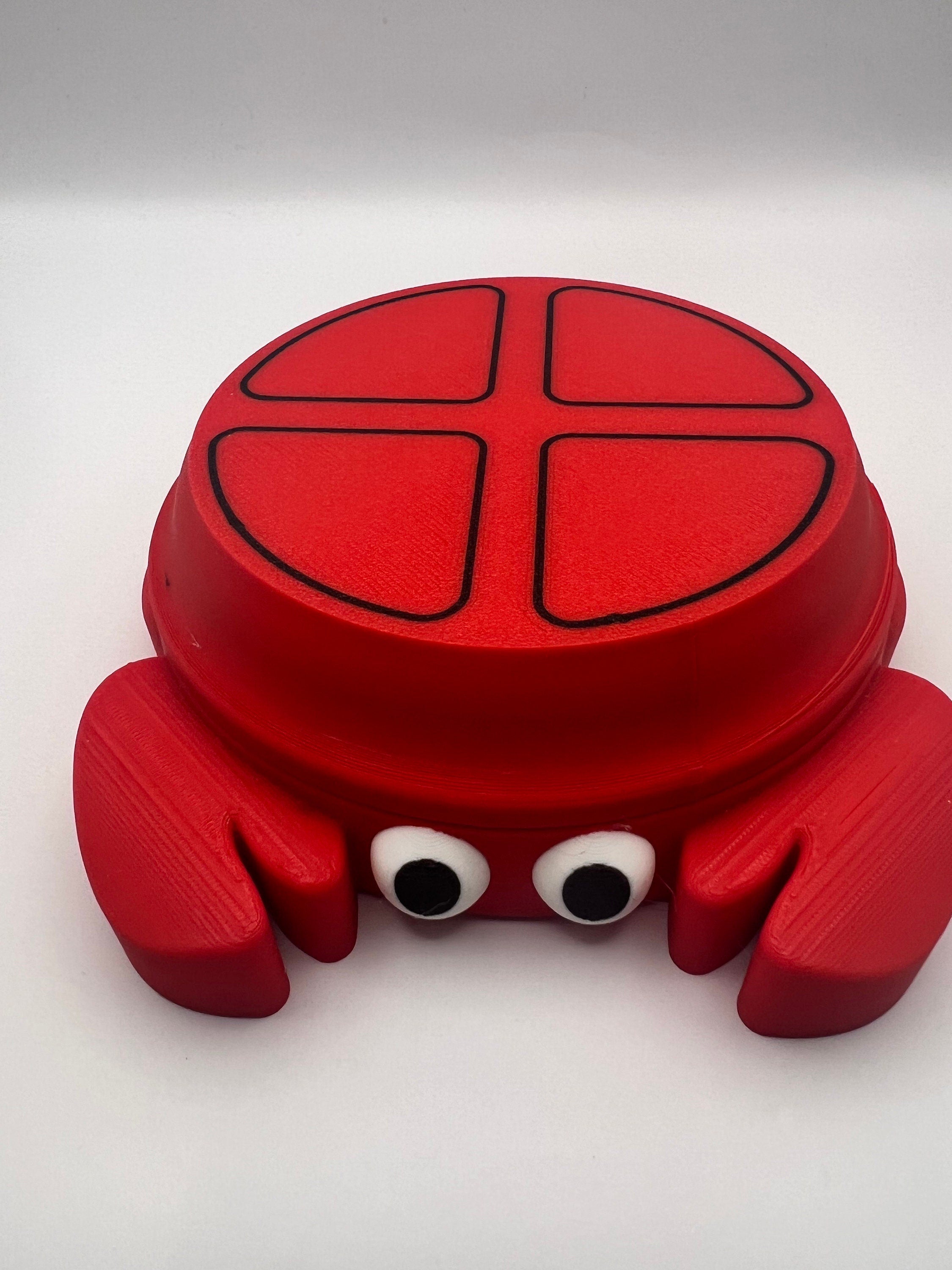 Crab Desktop Sandbox: Portable Zen Garden with Kinetic Sand