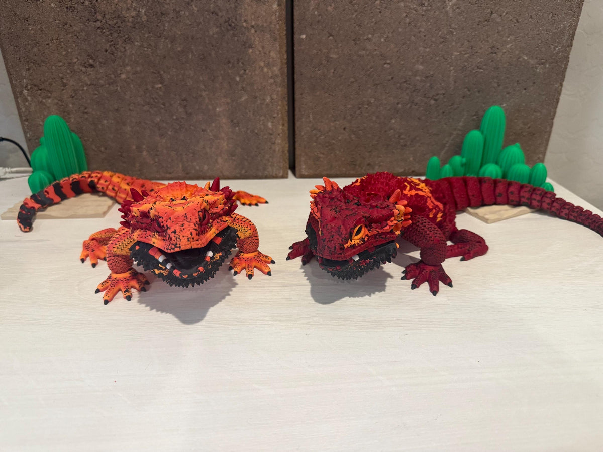 Articulated Bearded Dragon — 3D-printed product by Truly Innovative Concepts