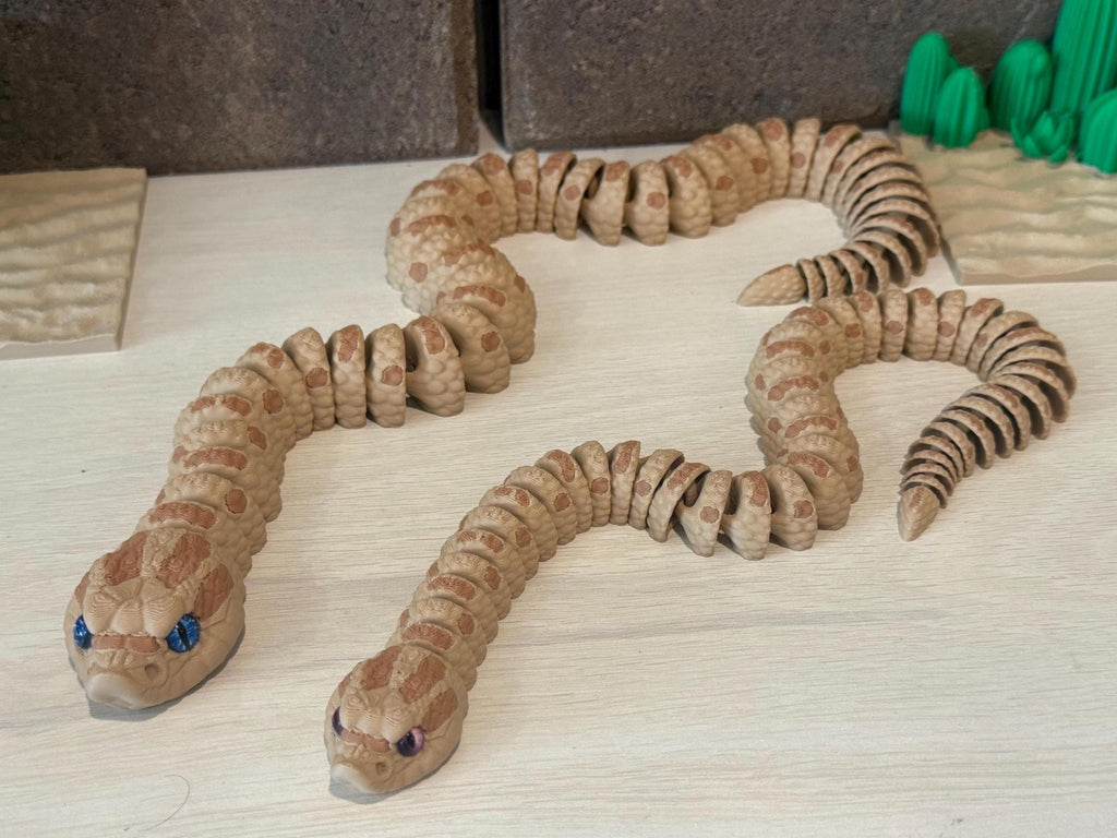 Articulated Western Hognose Snake — 3D-printed product by Truly Innovative Concepts