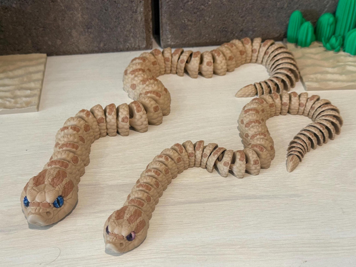 Articulated Western Hognose Snake — 3D-printed product by Truly Innovative Concepts