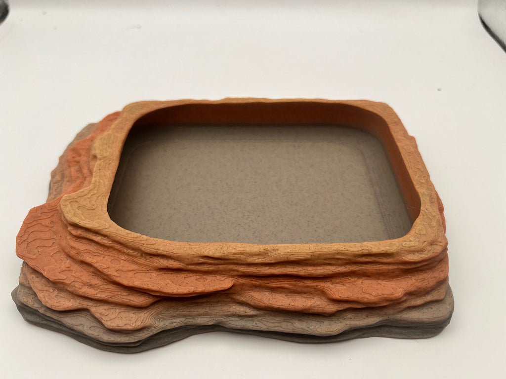 Snake, Frog, Turtle, Gecko and any other Reptile water or food dish 3d printed