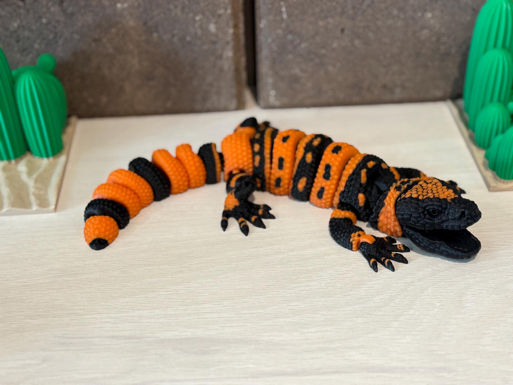 Articulated Banded Gila Monster — 3D-printed product by Truly Innovative Concepts