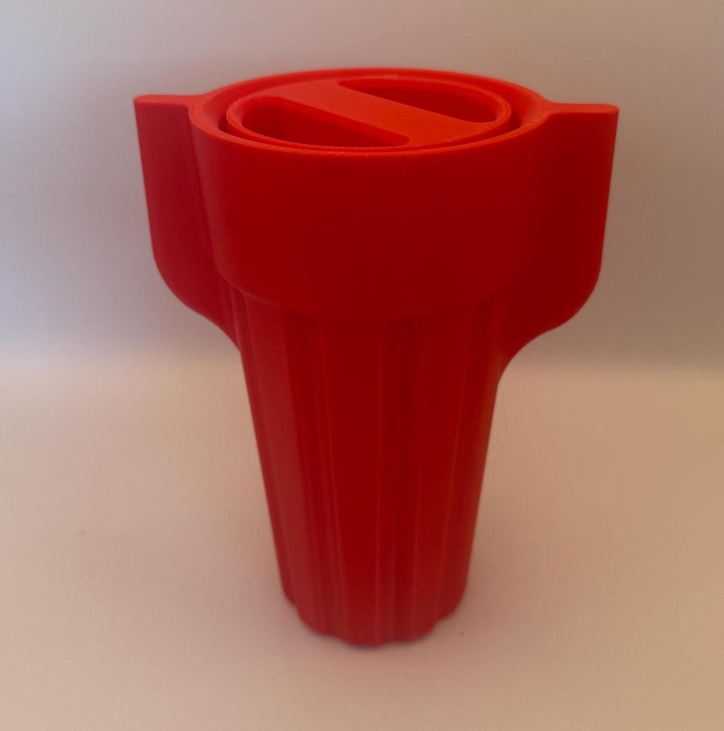 Winged Wire Nut stash container box unique gift for dad