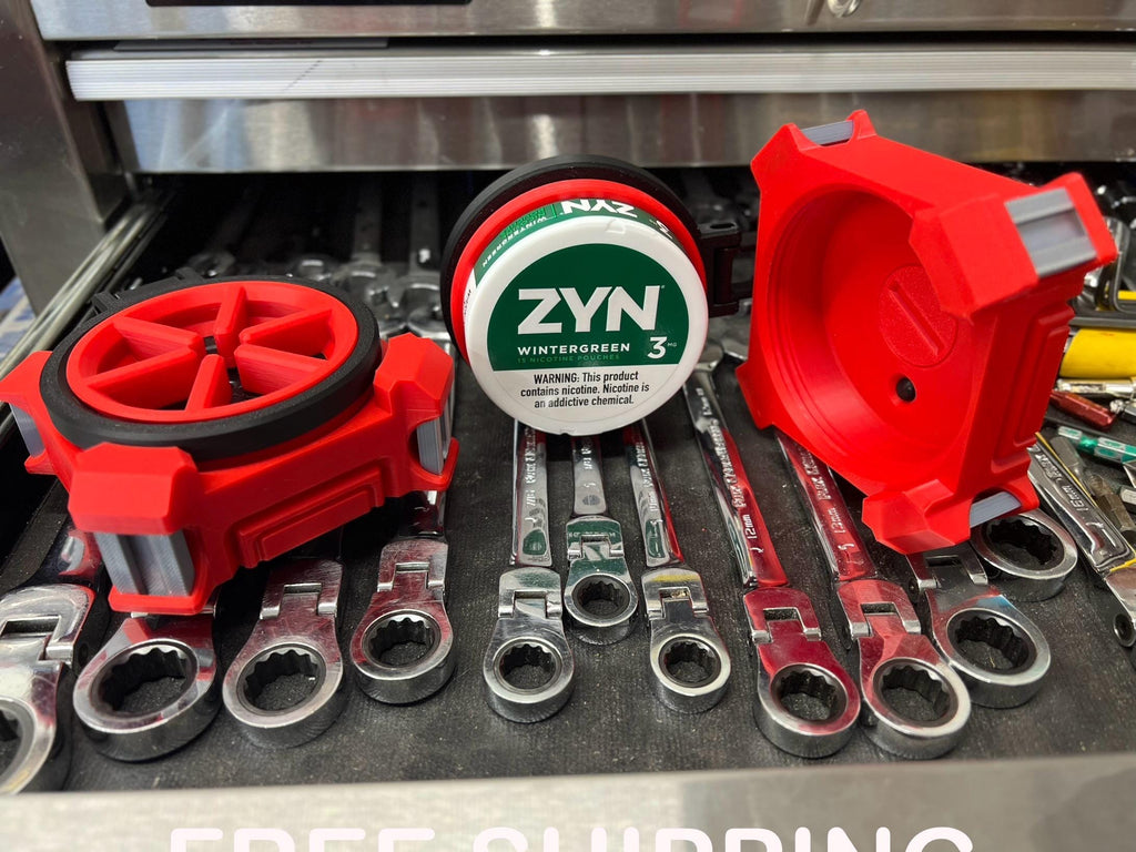 Milwaukee Packout Compatible ZYN Case: PLA Plastic Container