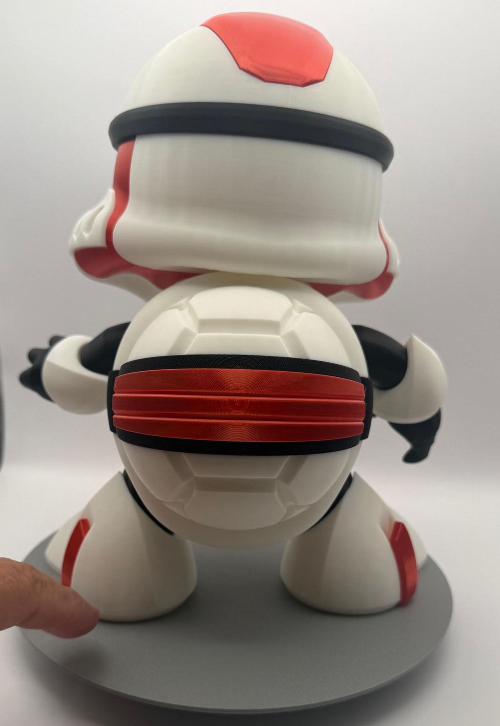 Galactic Koopa Trooper Toy: Star Wars Nintendo Mashup, 3D Printed