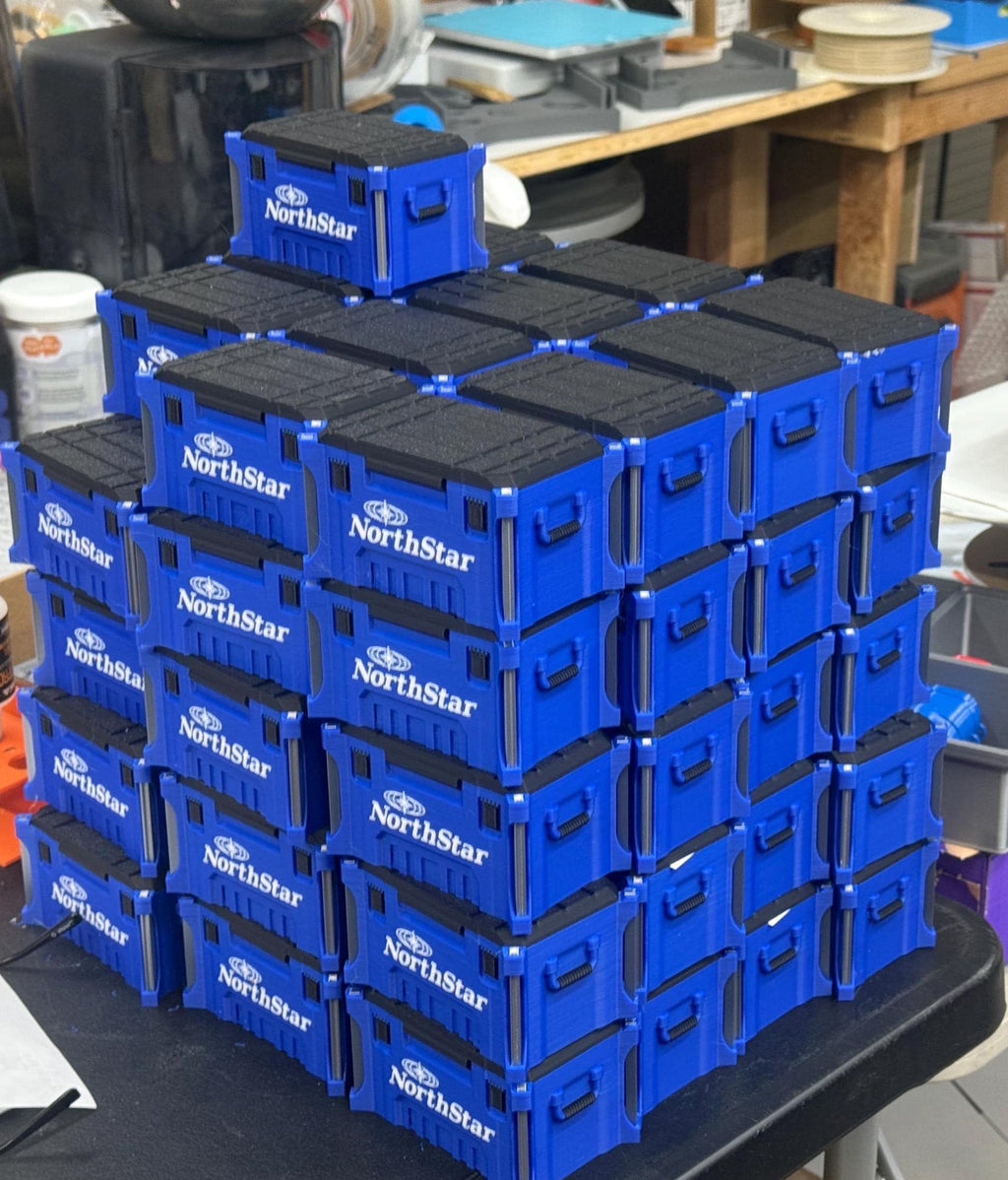 Packout inspired business card case, CUSTOMIZABLE with YOUR LOGO , Card Holder, desk top, marketing and promotions