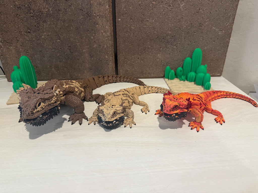 Articulated Bearded Dragon — 3D-printed product by Truly Innovative Concepts