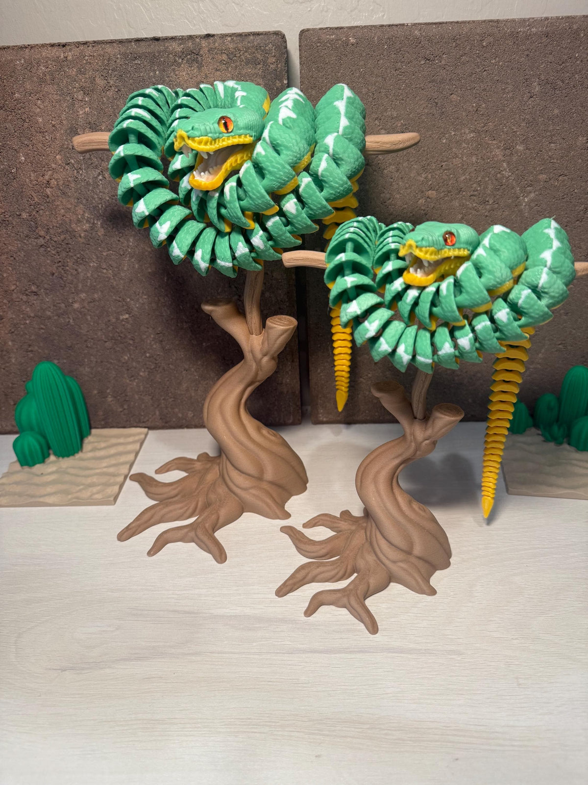 Articulated Emerald Tree Boa — 3D-printed product by Truly Innovative Concepts