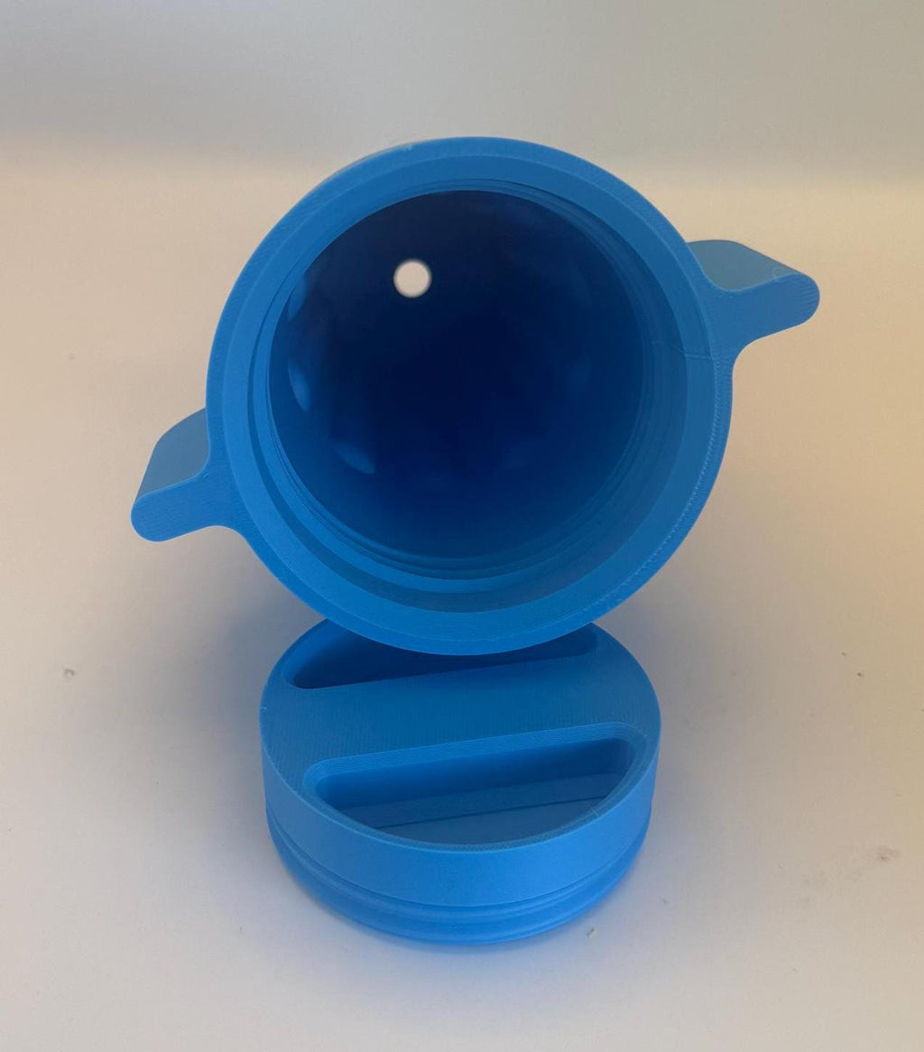 Winged Wire Nut stash container box unique gift for dad