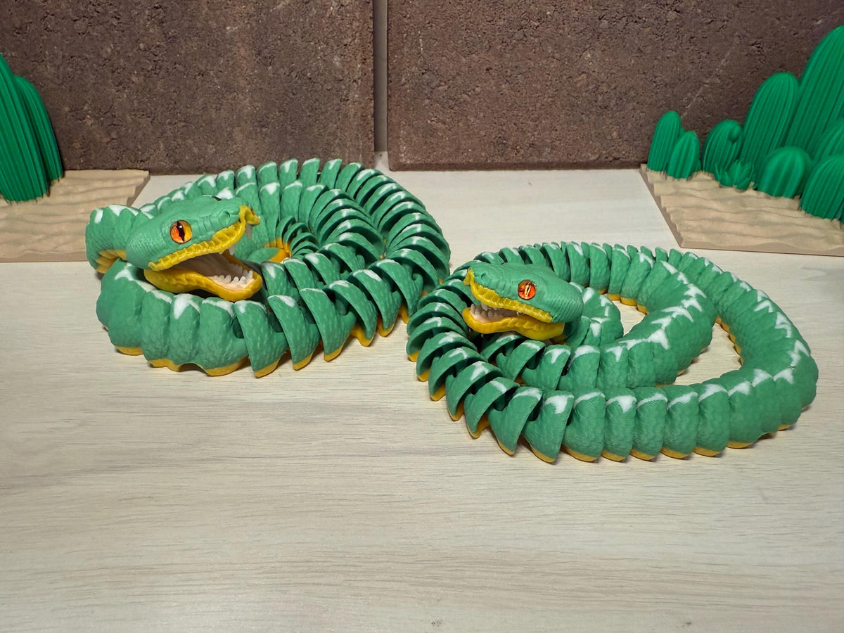 Articulated Emerald Tree Boa — 3D-printed product by Truly Innovative Concepts