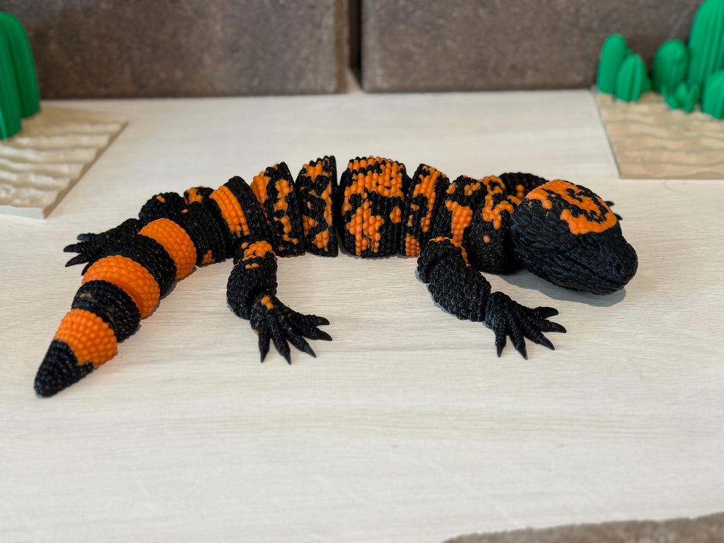Articulated Southwest Gila Monster — 3D-printed product by Truly Innovative Concepts