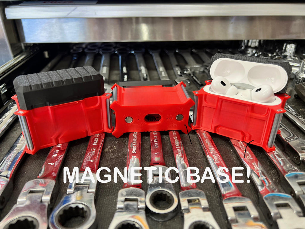 Milwaukee Inspired Packout Apple AirPod Pro 2 Case, Magnetic Base