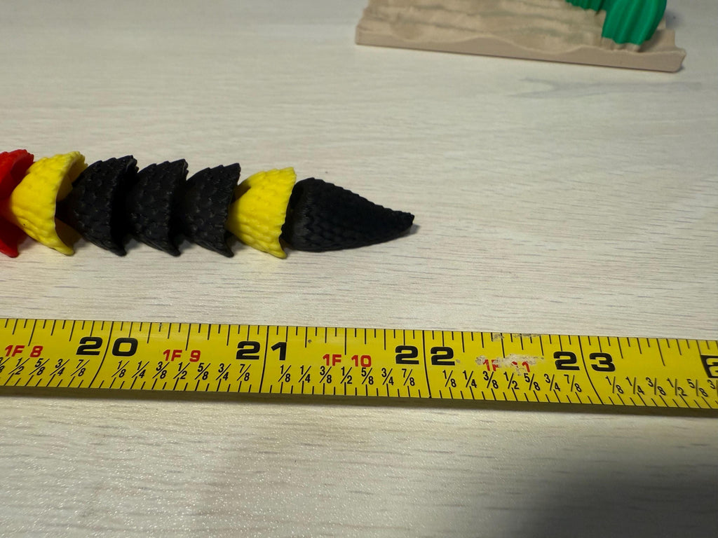 Articulated Coral Snake — 3D-printed product by Truly Innovative Concepts