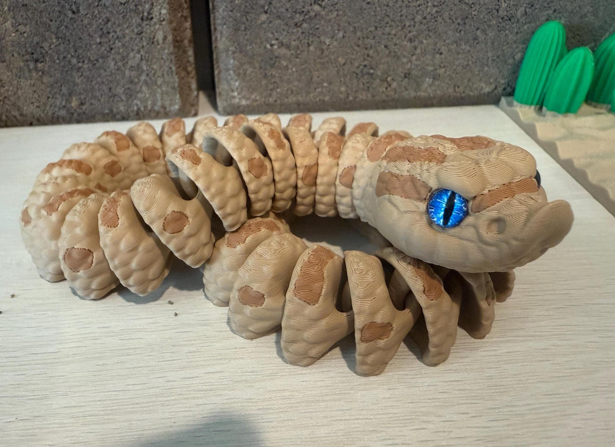 Articulated Western Hognose Snake — 3D-printed product by Truly Innovative Concepts