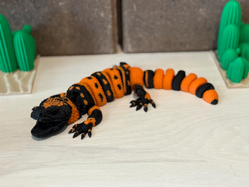 Articulated Banded Gila Monster — 3D-printed product by Truly Innovative Concepts