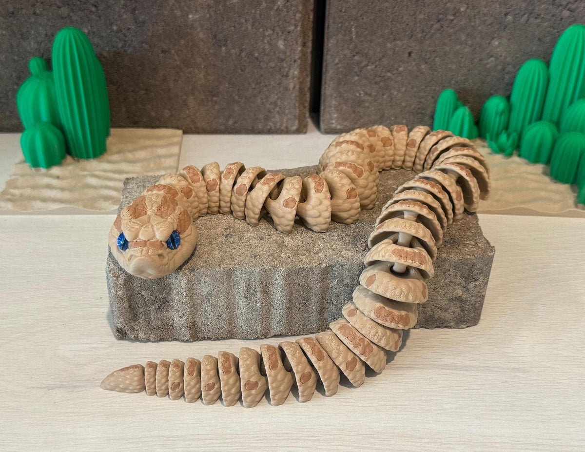 Articulated Western Hognose Snake — 3D-printed product by Truly Innovative Concepts