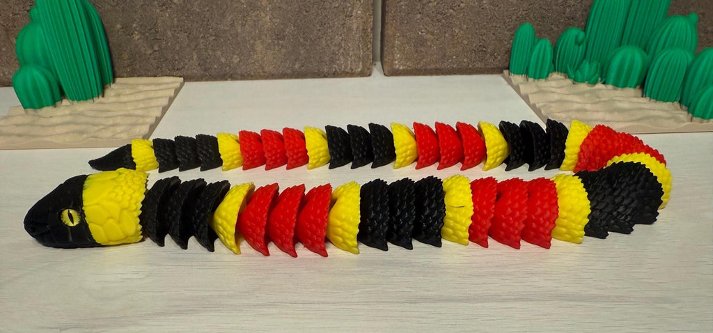 Articulated Coral Snake — 3D-printed product by Truly Innovative Concepts
