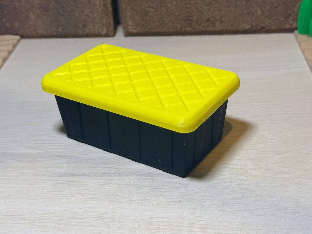 Mini Desktop Storage Tote Box Business Card Case: HDX PLA Desk Organizer