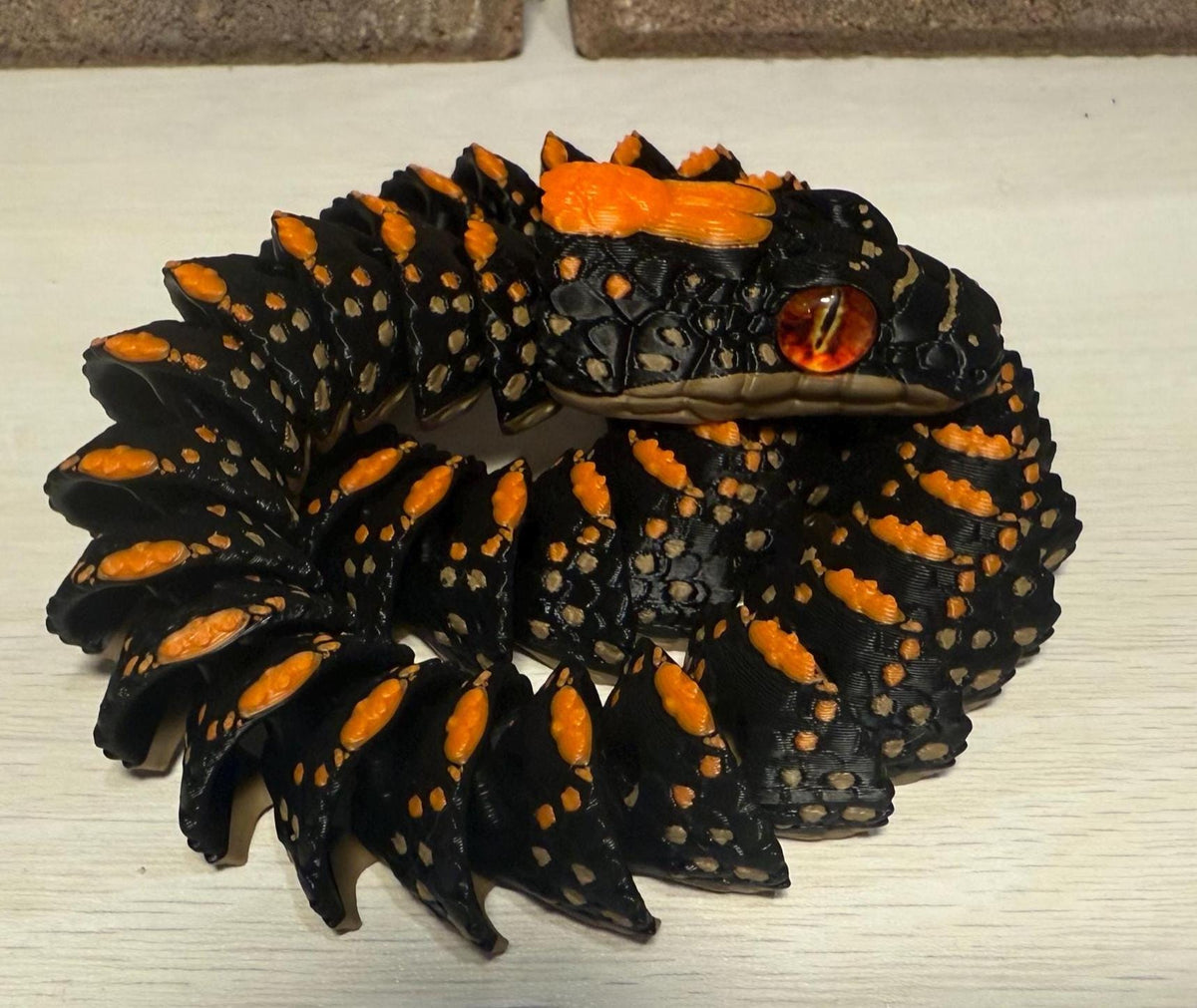 Articulated Paradise Flying Snake — 3D-printed product by Truly Innovative Concepts