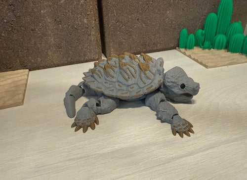 Articulated Alligator Snapping Turtle — 3D-printed product by Truly Innovative Concepts