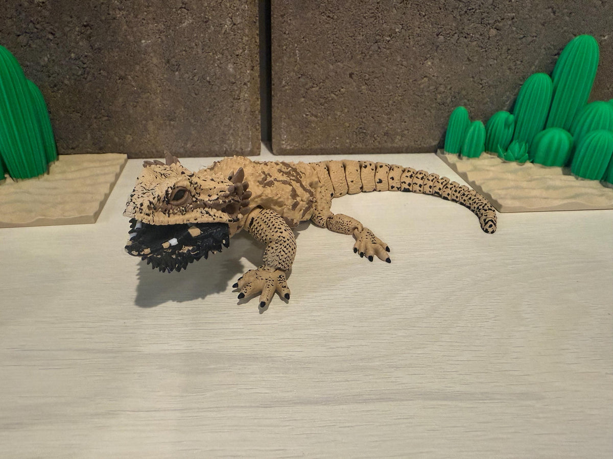 Articulated Bearded Dragon — 3D-printed product by Truly Innovative Concepts