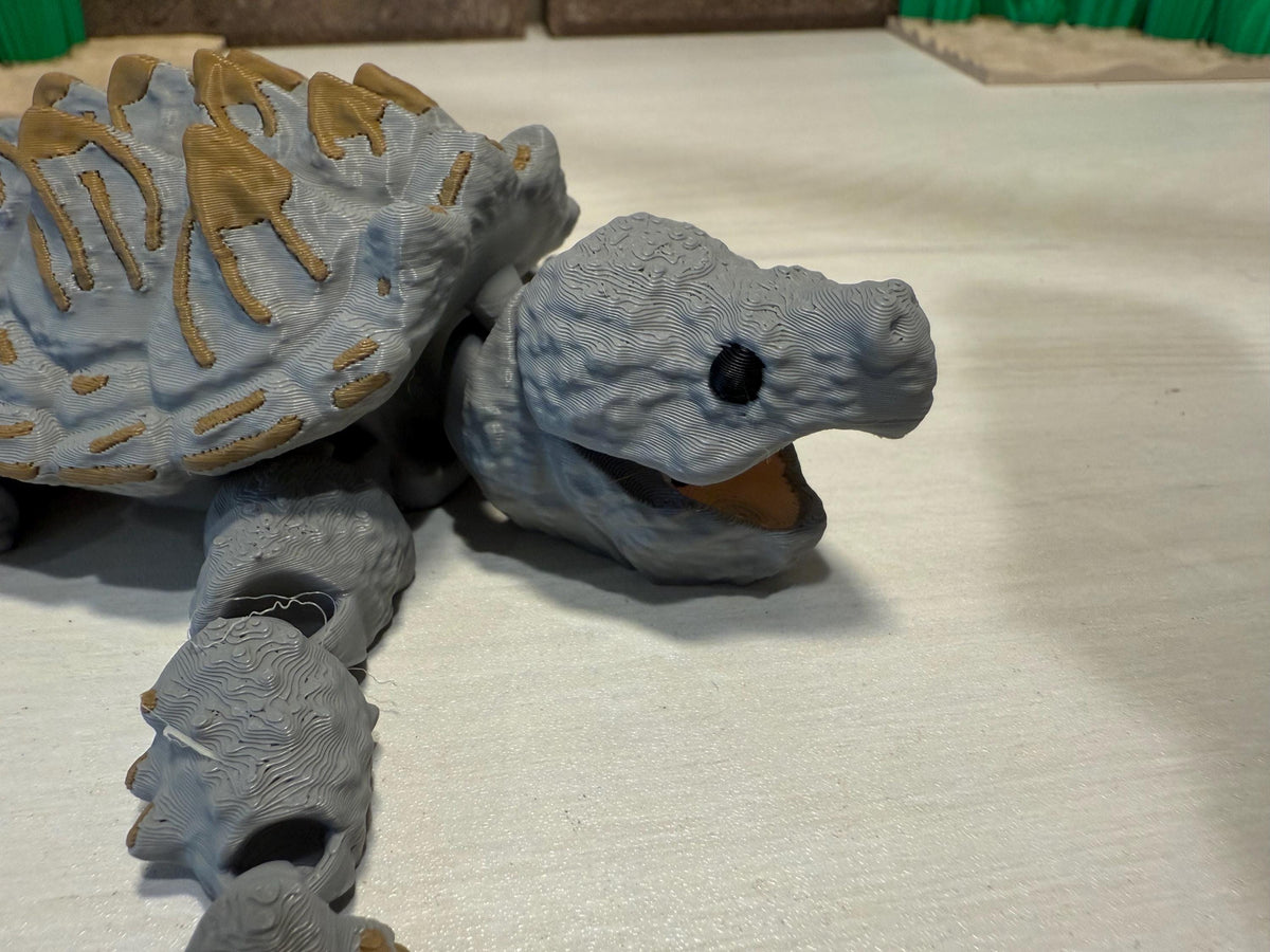 Articulated Alligator Snapping Turtle — 3D-printed product by Truly Innovative Concepts