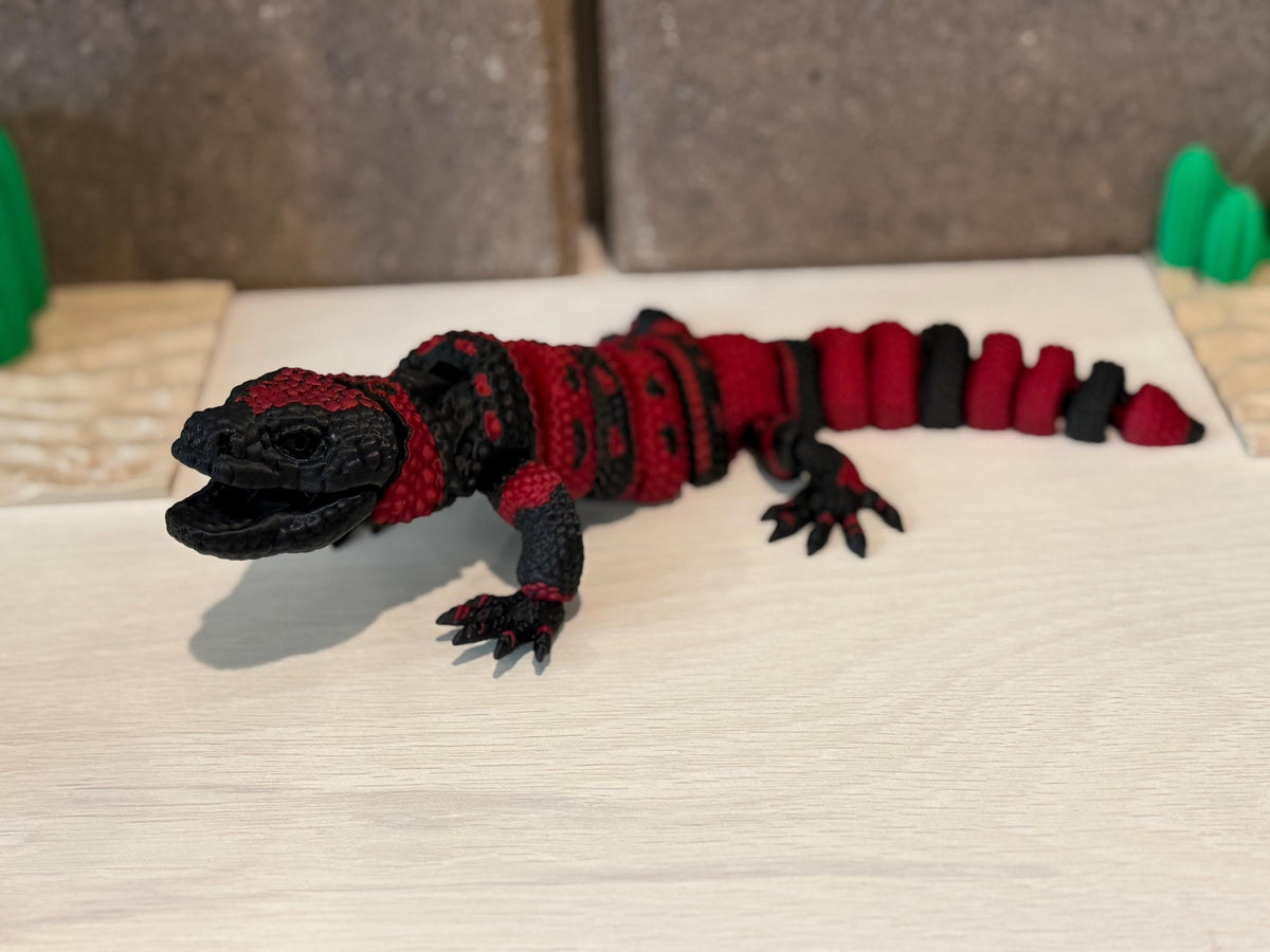 Articulated Banded Gila Monster — 3D-printed product by Truly Innovative Concepts