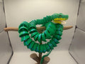 Realistic Sorong Green Tree Python snake articulated desk and fidget model