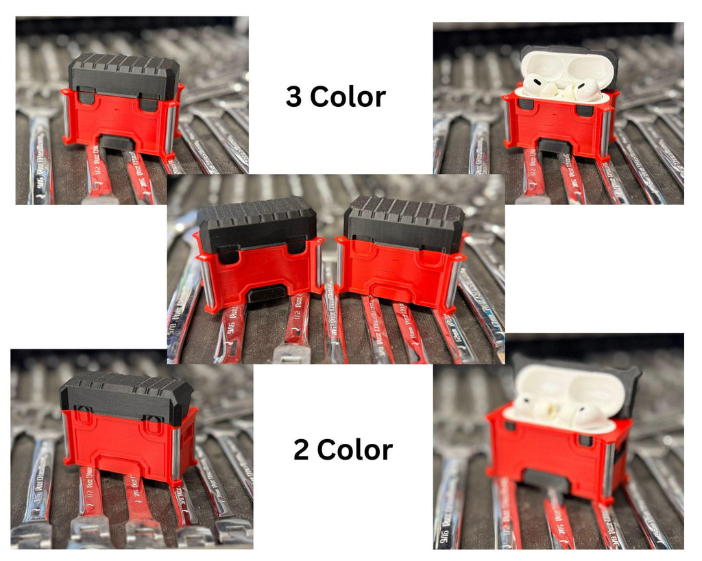 Milwaukee Inspired Packout Apple AirPod Pro 2 Case, Magnetic Base